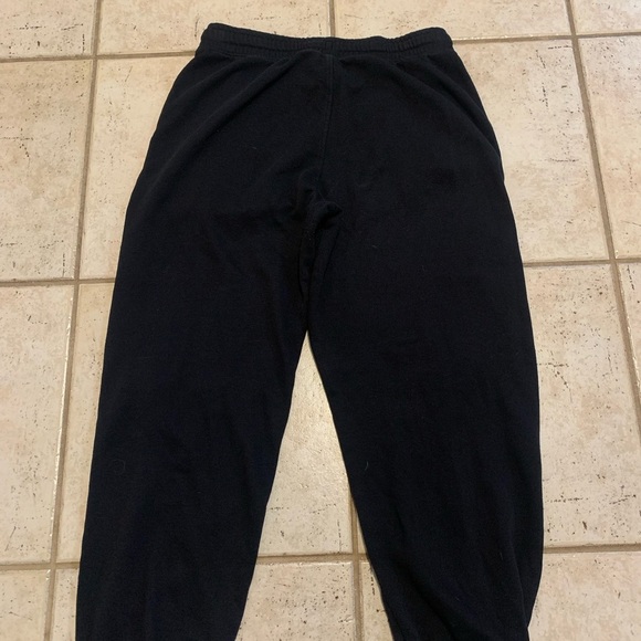 Old Navy Black Fleece Sweatpants XL (14-16) - Picture 2 of 5
